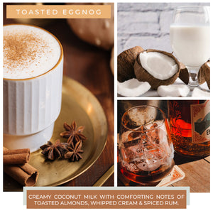 Toasted Eggnog - 6 oz Cheerful Candle