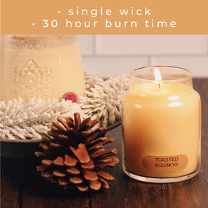 Toasted Eggnog - 6 oz Baby Candle