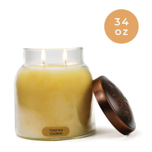 Toasted Eggnog - 34 oz Papa Candle