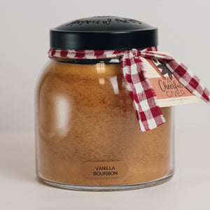 Vanilla Bourbon Scented Candle - 34 oz, Double Wick, Papa Jar