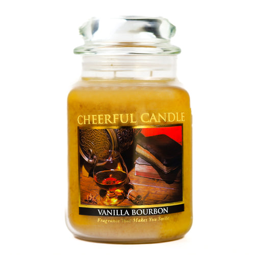Vanilla Bourbon - 24 oz Cheerful Candle
