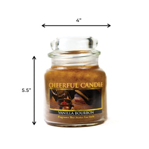 Vanilla Bourbon - 16 oz Cheerful Candle