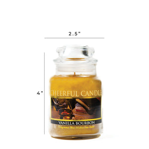 Vanilla Bourbon - 6 oz Cheerful Candle