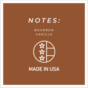 Vanilla Bourbon - 6 oz Cheerful Candle