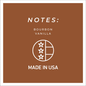 Vanilla Bourbon - 6 oz Baby Candle