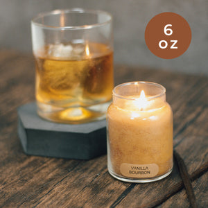 Vanilla Bourbon - 6 oz Baby Candle