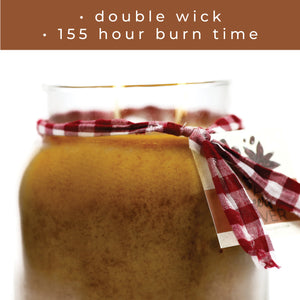 Vanilla Bourbon - 34 oz Papa Candle
