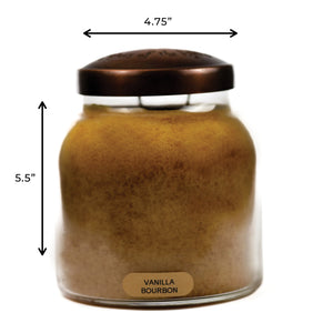 Vanilla Bourbon - 34 oz Papa Candle