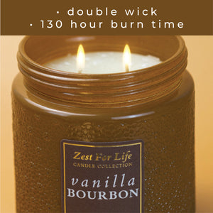 Vanilla Bourbon - Zest For Life Candle