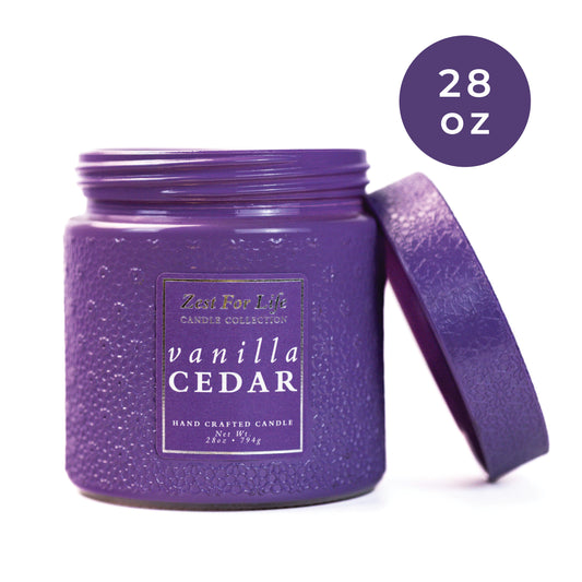 Vanilla Cedar - Zest For Life Candle