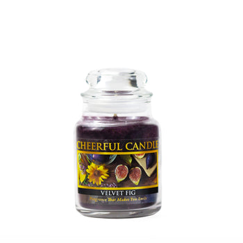 Velvet Fig - 6 oz Cheerful Candle