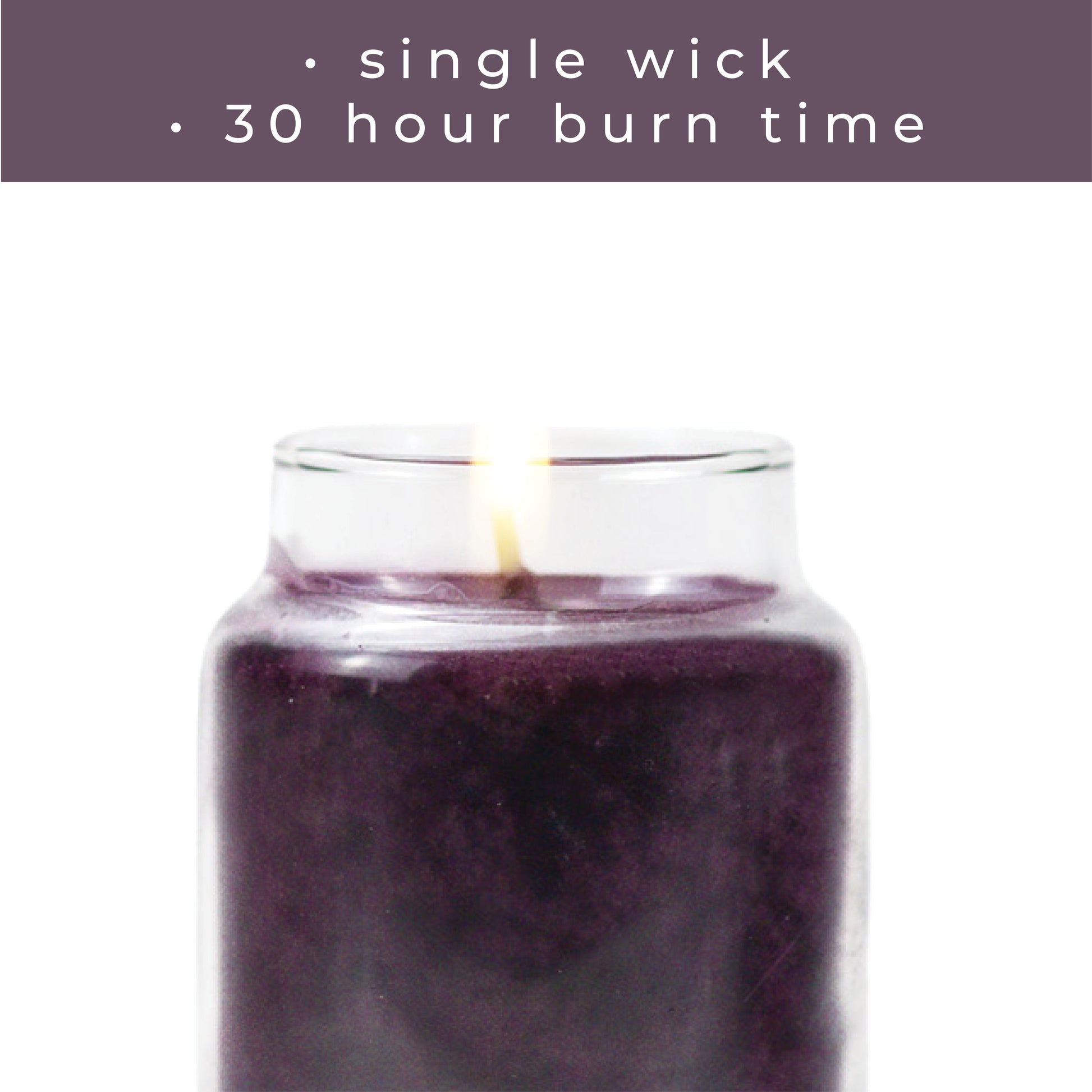 Velvet Fig - 6 oz Baby Candle