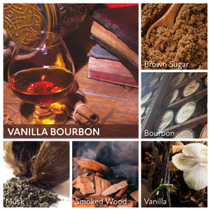 Vanilla Bourbon - 6 oz Cheerful Candle