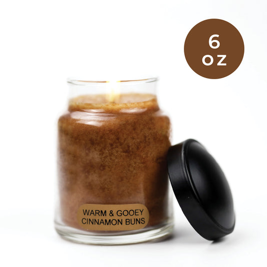 Warm & Gooey Cinnamon Buns - 6 oz Baby Candle