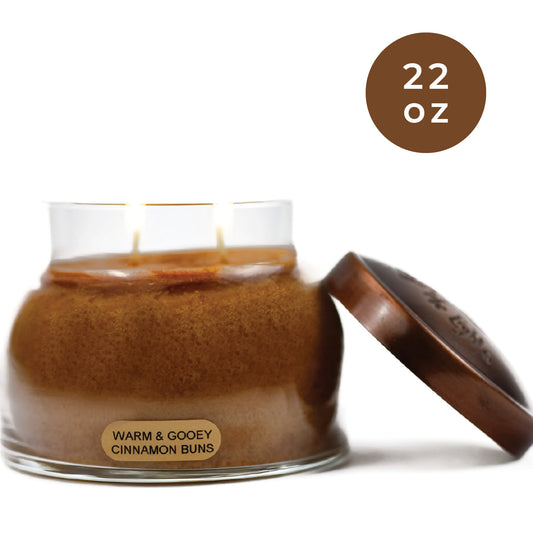 Warm & Gooey Cinnamon Buns - 22 oz Mama Candle