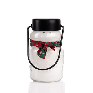 Welcome Wreath - Baby Snowman Jar