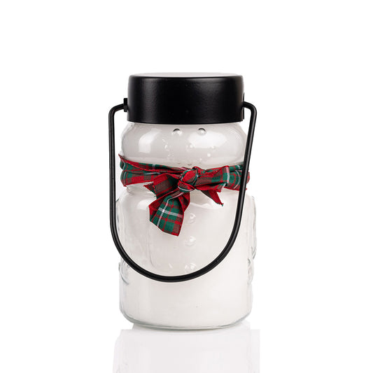 Welcome Wreath - Baby Snowman Jar