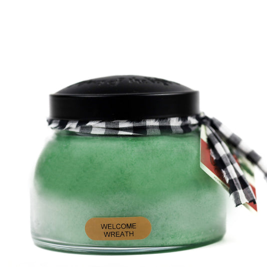 Welcome Wreath - 22 oz Mama Candle