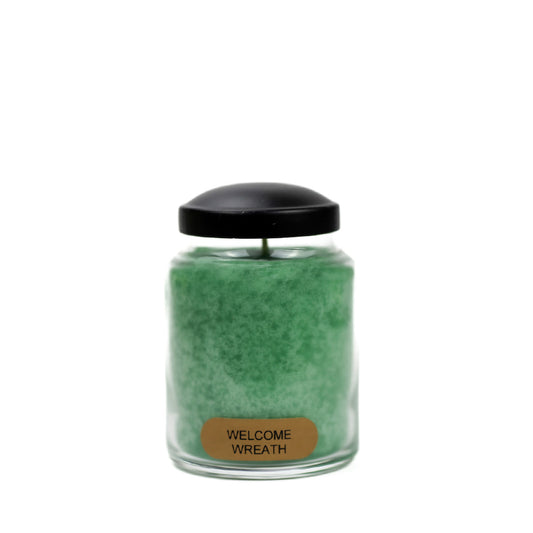 Welcome Wreath - 6 oz Baby Candle