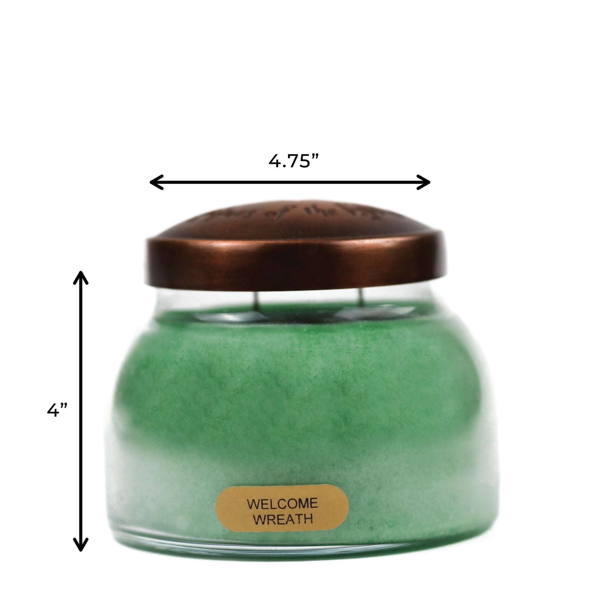 Welcome Wreath - 22 oz Mama Candle