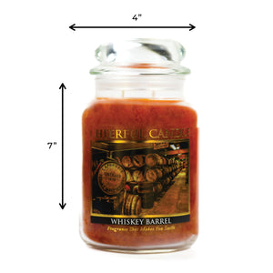 Whiskey Barrel - 24 oz Cheerful Candle