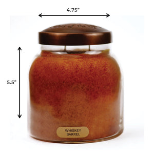 Whiskey Barrel - 34 oz Papa Candle