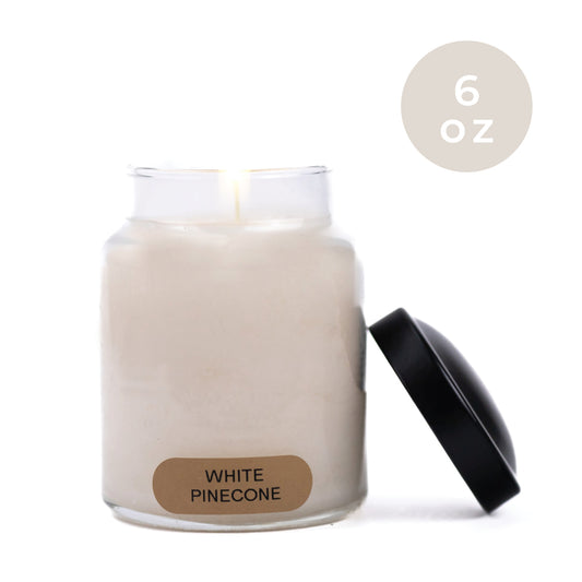 White Pinecone - 6 oz Baby Candle