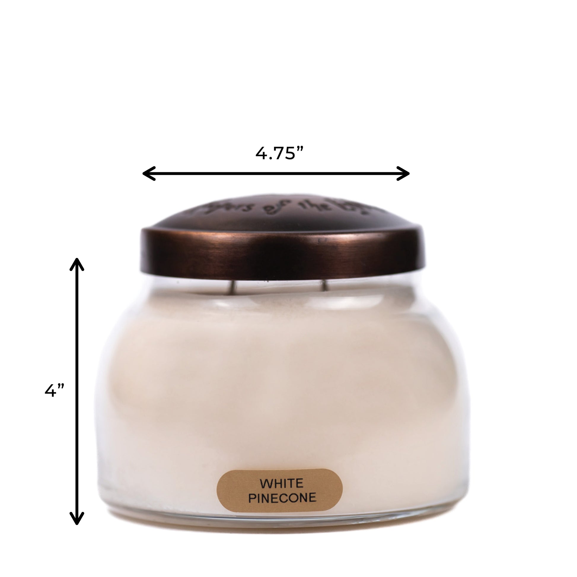 White Pinecone - 22 oz Mama Candle