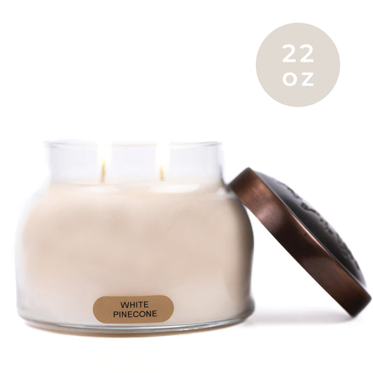 White Pinecone - 22 oz Mama Candle