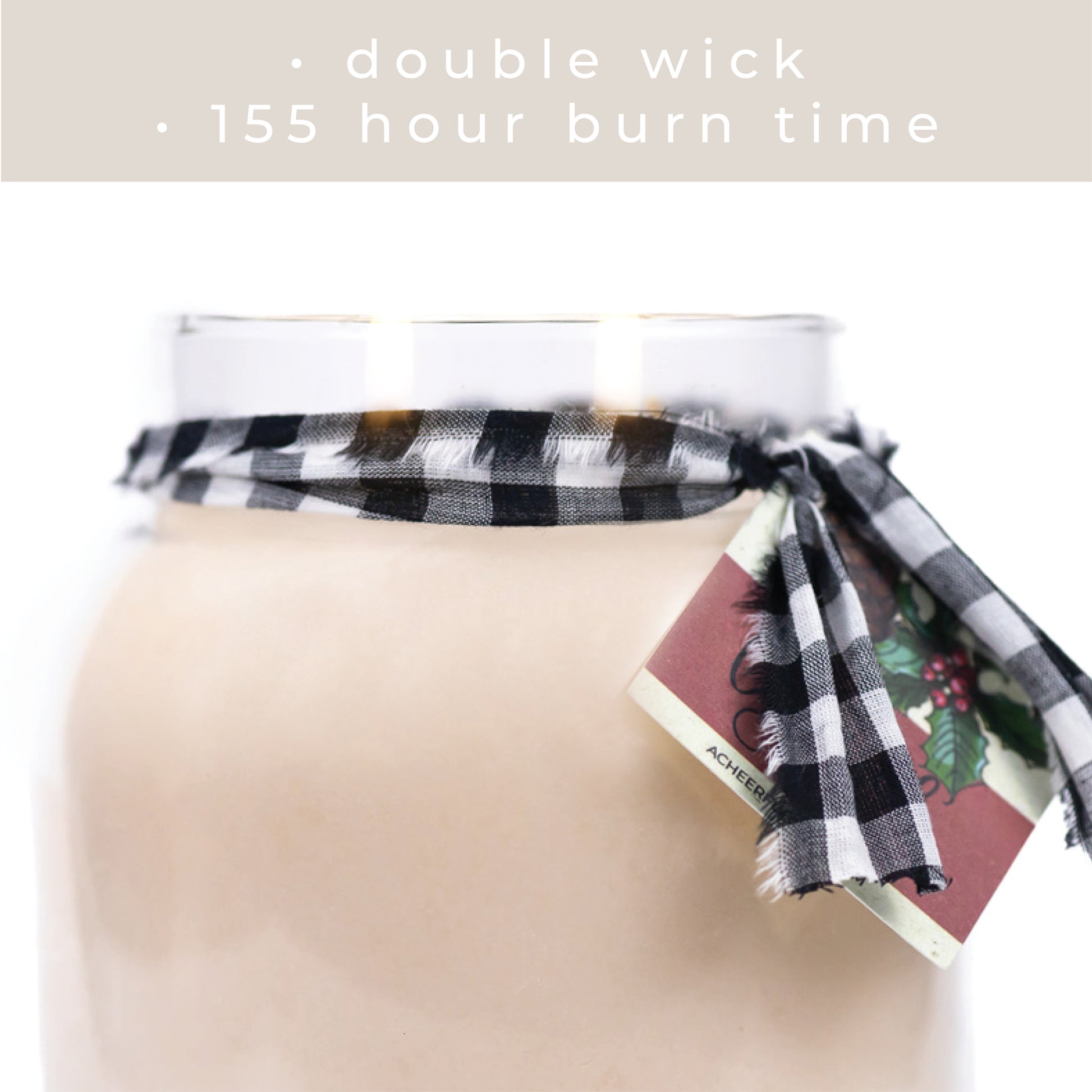 White Pinecone - 34 oz Papa Candle