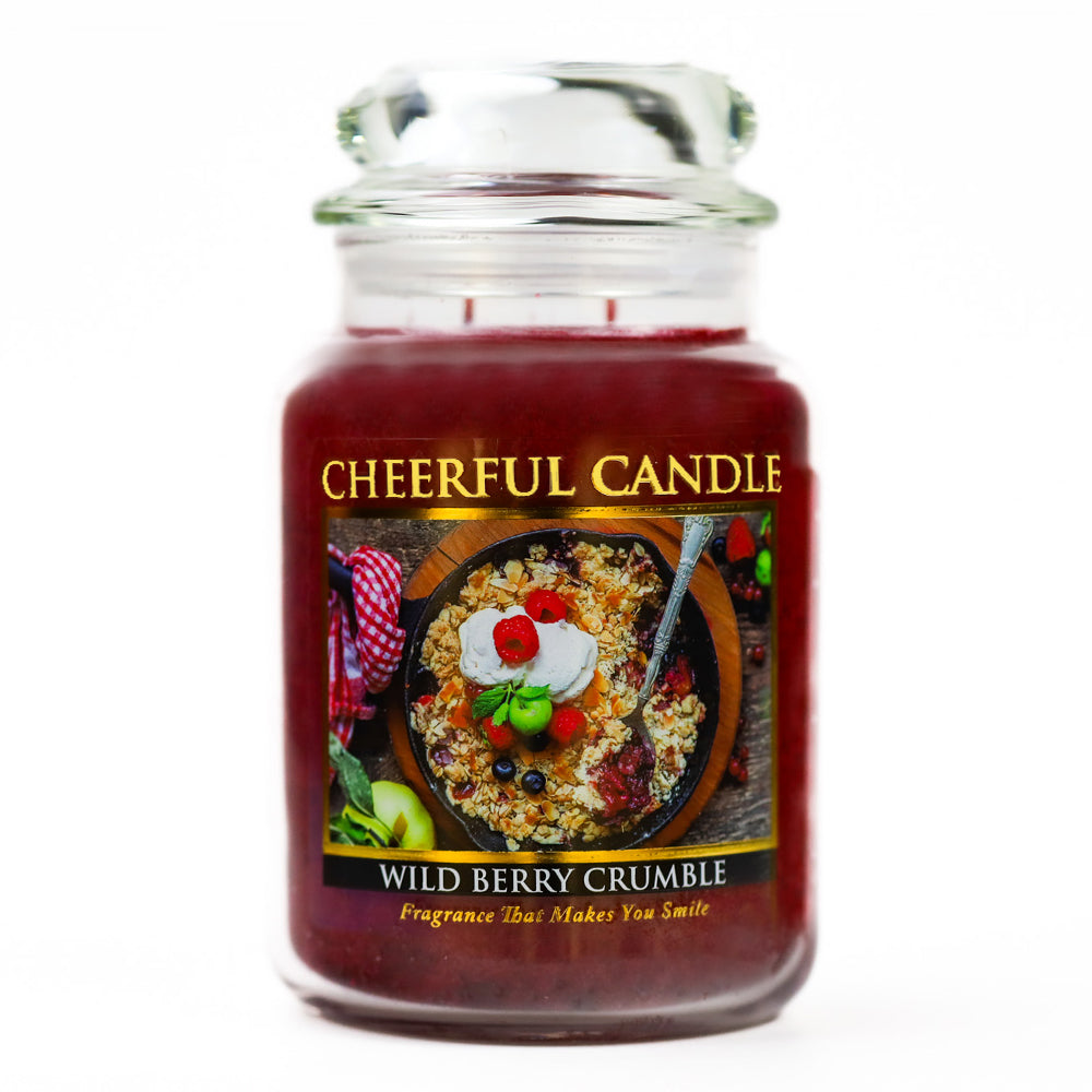Wild Berry Crumble - 24 oz Cheerful Candle