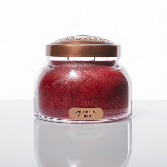 Wild Berry Crumble Scented Candle - 22 oz, Double Wick, Mama Jar