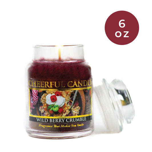 Wild Berry Crumble - 6 oz Cheerful Candle