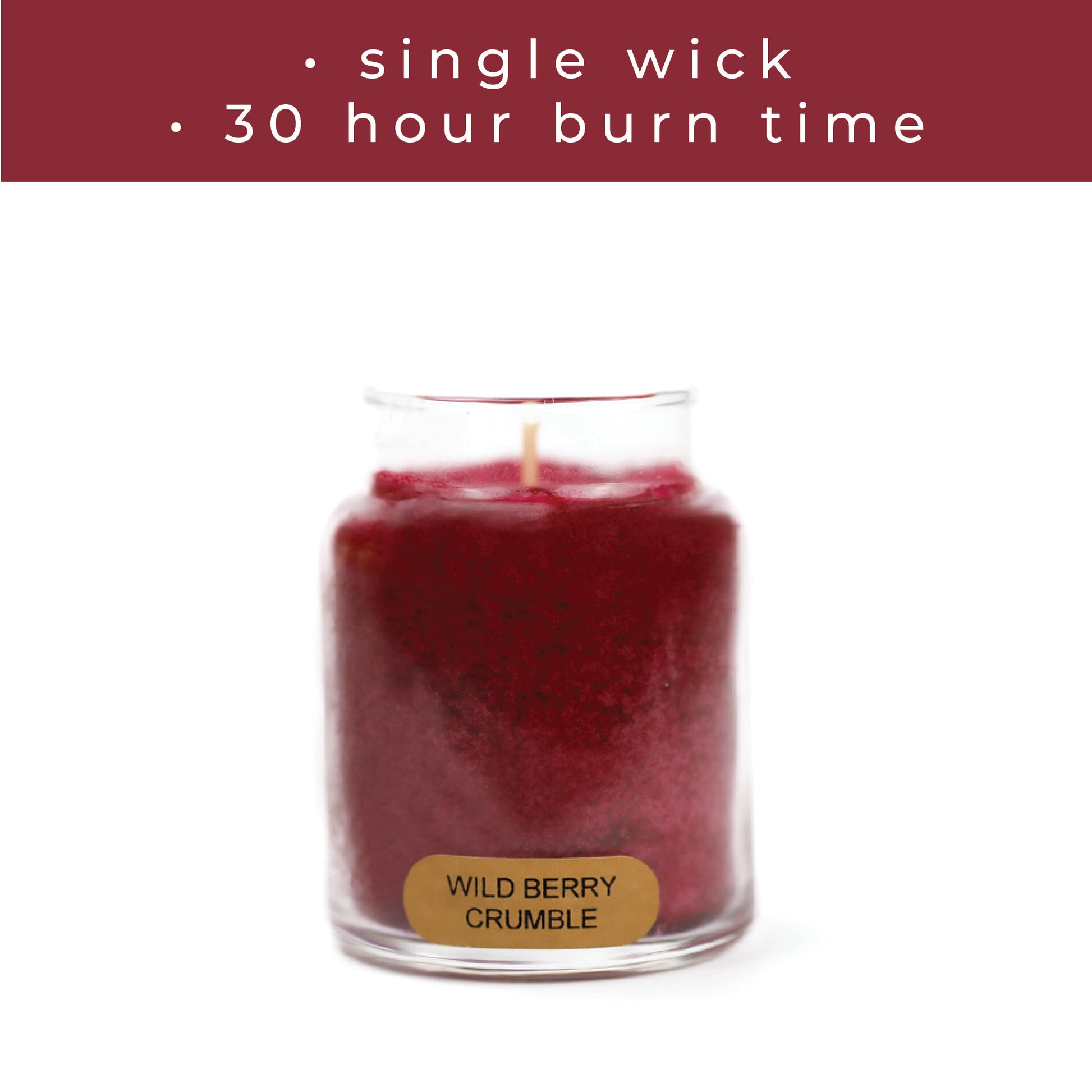 Wild Berry Crumble - 6 oz Baby Candle