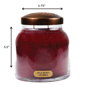 Wild Berry Crumble - 34 oz Papa Candle