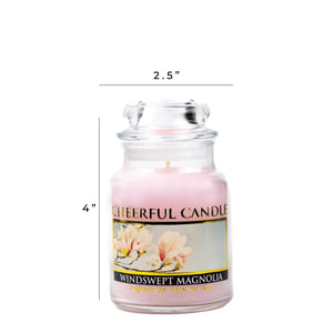 Windswept Magnolia - 6 oz Cheerful Candle