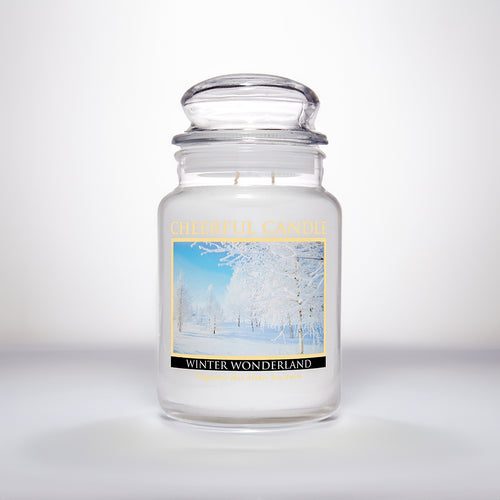 Winter Wonderland Scented Candle -24 oz, Double Wick, Cheerful Candle