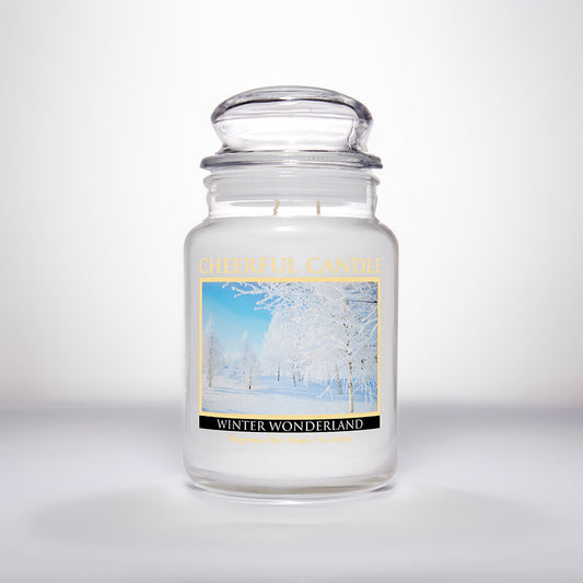 Winter Wonderland Scented Candle -24 oz, Double Wick, Cheerful Candle