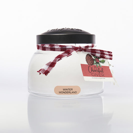 Winter Wonderland Scented Candle - 22 oz, Double Wick, Mama Jar