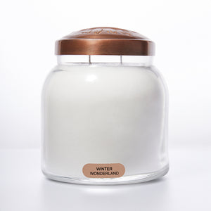 Winter Wonderland Scented Candle - 34 oz, Double Wick, Papa Jar