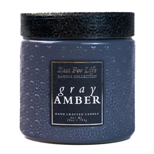 Gray Amber - Zest For Life Candle