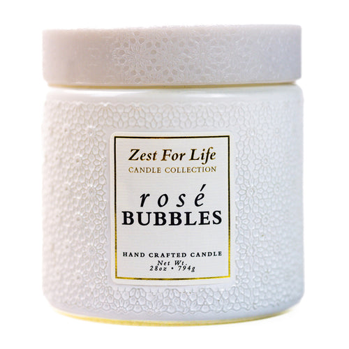 Rosé Bubbles - Zest For Life Candle
