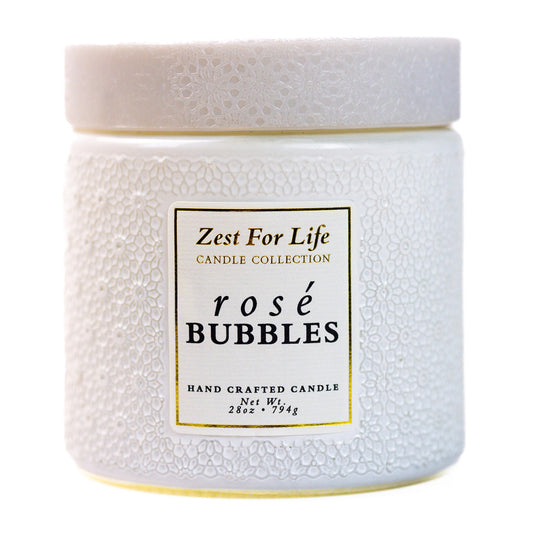 Rosé Bubbles - Zest For Life Candle