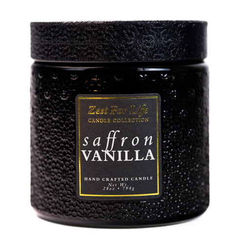 Saffron Vanilla - Zest For Life Candle