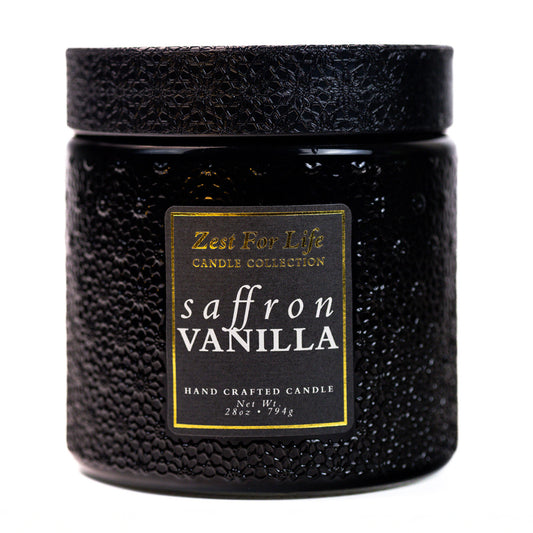 Saffron Vanilla - Zest For Life Candle