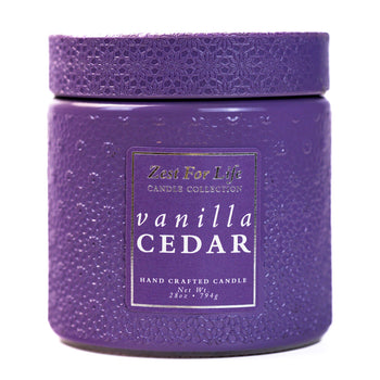 Vanilla Cedar - Zest For Life Candle