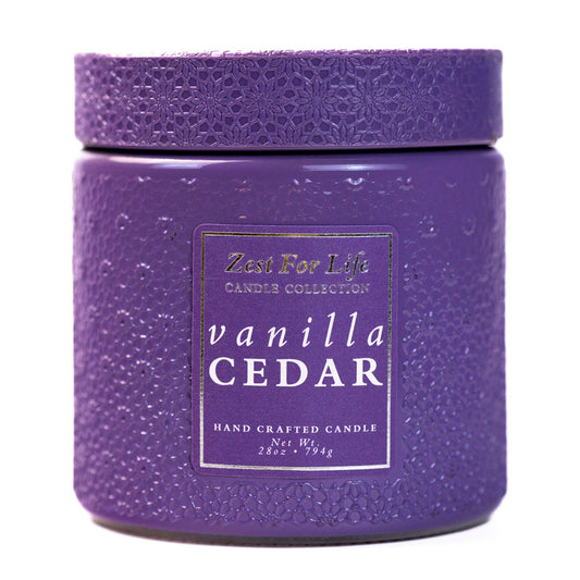 Vanilla Cedar - Zest For Life Candle