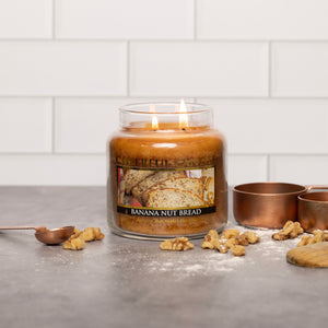 Banana Nut Bread - 16 oz Cheerful Candle