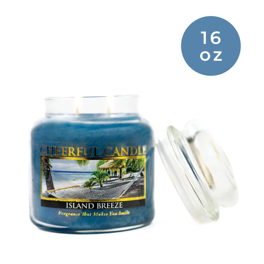 Island Breeze - 16 oz Cheerful Candle