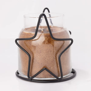 Star - Candle Jar Holder